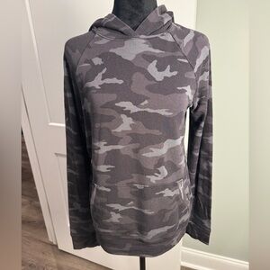 ATHLETA GIRL In Your Element Hoodie 2.0 XXL 16 Black Camo